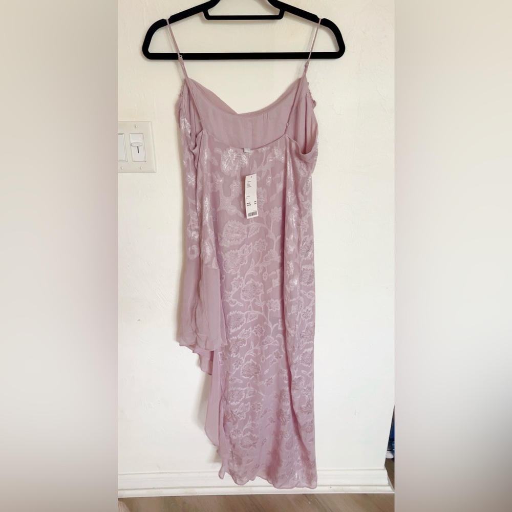 URBAN OUTFITTERS ASYMMETRICAL COWL NECK MIDI DRESS - Picture 9 of 13